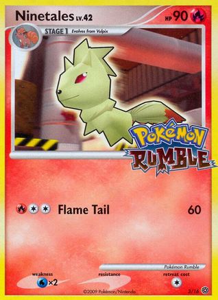 Ninetales (/16) [Misc: Rumble] Pokemon Single Pokémon