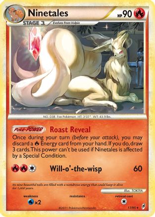 Ninetales (/95) Reverse Holofoil [HGSS: Call of Legends] Pokemon Single Pokémon