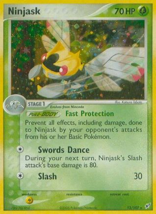 Ninjask (/107) [EX: Deoxys] Pokemon Single Pokémon