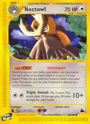 Noctowl (/144) Reverse Holofoil [Vintage: Skyridge] Pokemon Single Pokémon