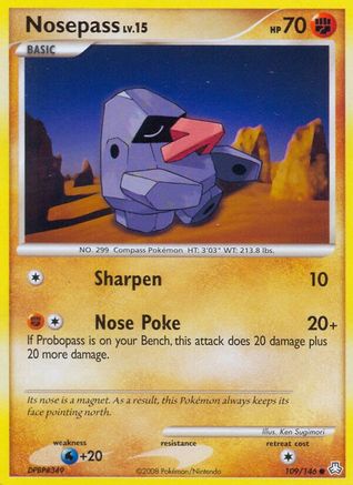 Nosepass (/146) [DP: Legends Awakened] Pokemon Single Pokémon