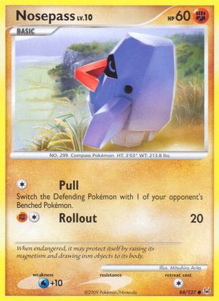 Nosepass (/127) [Platinum: Base set] Pokemon Single Pokémon