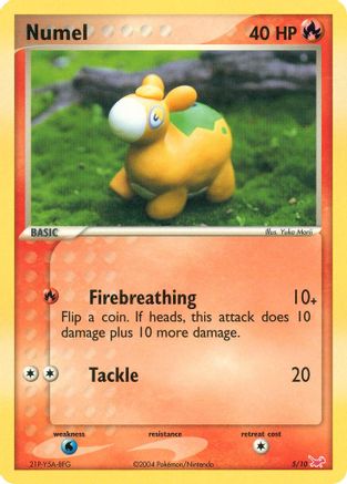 Numel (5/10) [EX: Trainer Kit 1 Latias & Latios] Pokemon Single Pokémon