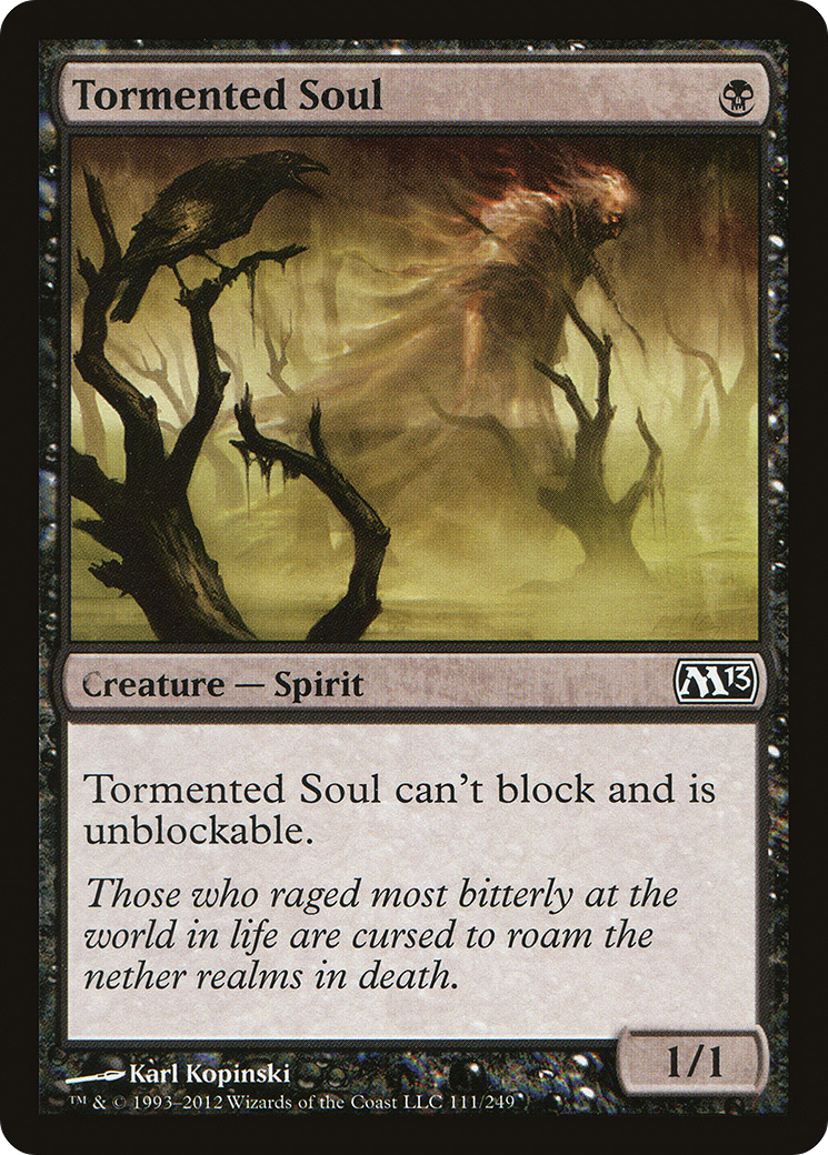 Tormented Soul (M13-111) [Magic 2013] Foil MTG Single Wizards of the Coast