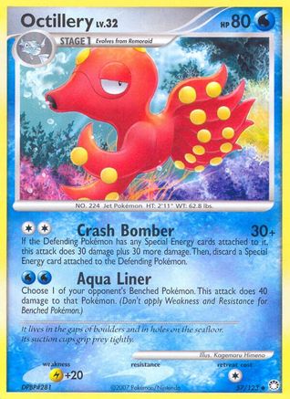 Octillery (/123) Reverse Holofoil [DP: Mysterious Treasures] Pokemon Single Pokémon