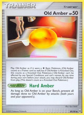 Old Amber (/99) [Platinum: Arceus] Pokemon Single Pokémon