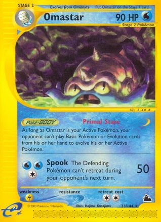 Omastar (/144) [Vintage: Skyridge] Pokemon Single Pokémon