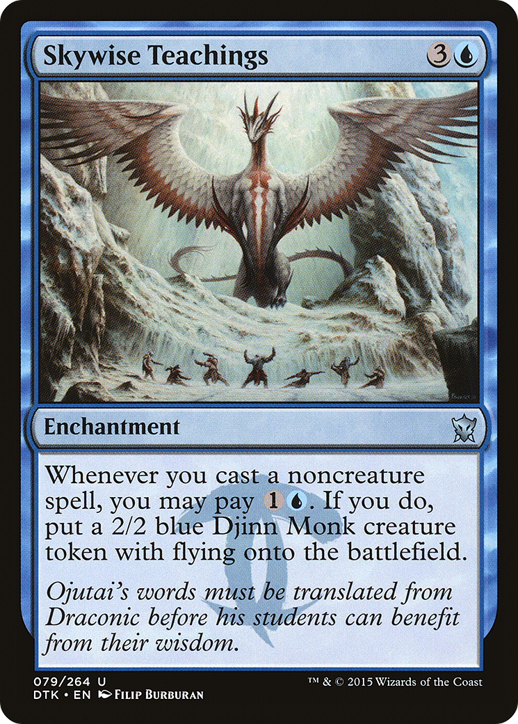 Skywise Teachings (DTK-079) [Dragons of Tarkir] MTG Single Wizards of the Coast