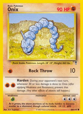 Onix (/110) Reverse Holofoil [Vintage: Legendary Collection] Pokemon Single Pokémon