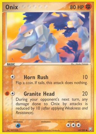 Onix (69/109) [EX: Team Rocket Returns] Pokemon Single Pokémon