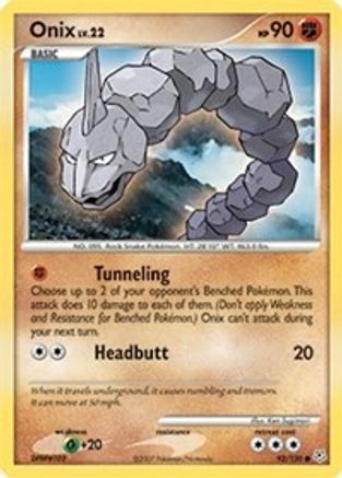 Onix (/130) [DP: Base Set] Pokemon Single Pokémon