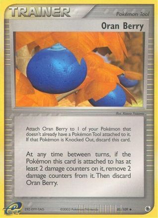 Oran Berry (/109) Reverse Holofoil [EX: Ruby & Sapphire] Pokemon Single Pokémon