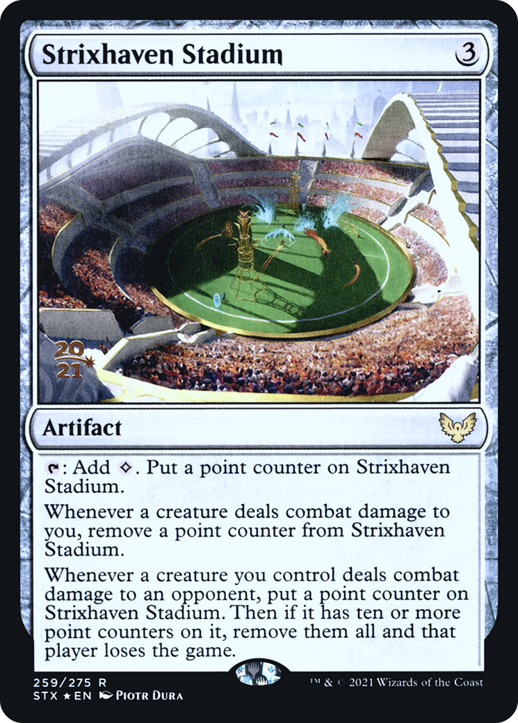 Strixhaven Stadium (PRE-259) [Strixhaven: School of Mages Promos] Foil MTG Single Wizards of the Coast