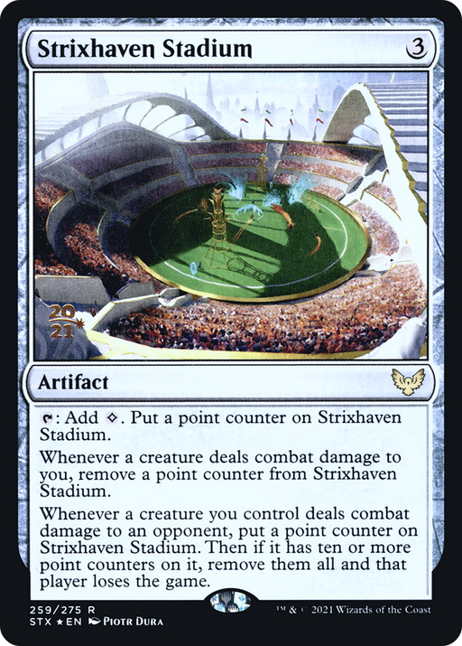 Strixhaven Stadium (PRE-259) [Strixhaven: School of Mages Promos] Foil MTG Single Wizards of the Coast