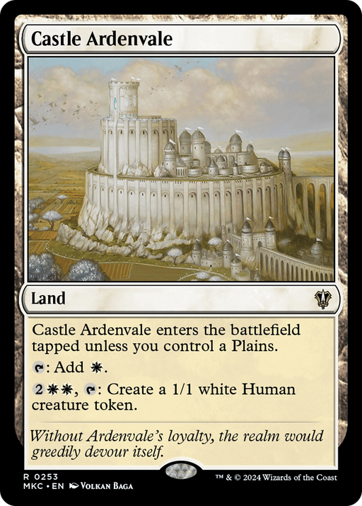 Castle Ardenvale (MKC-253) [Murders at Karlov Manor Commander] MTG Single Wizards of the Coast