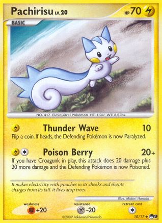Pachirisu 10/17 [Promos: POP Series 9] Pokemon Single Pokémon