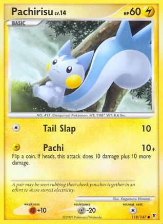 Pachirisu (/147) [Platinum: Supreme Victors] Pokemon Single Pokémon