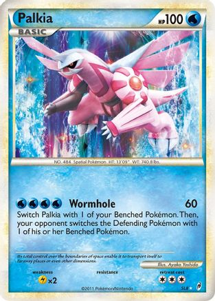 Palkia (Shiny) (/95) Holofoil [HGSS: Call of Legends] Pokemon Single Pokémon