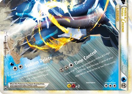 Palkia & Dialga Legend (Bottom) (102/102) - [HGSS: Triumphant] Holofoil Pokemon Single Pokémon