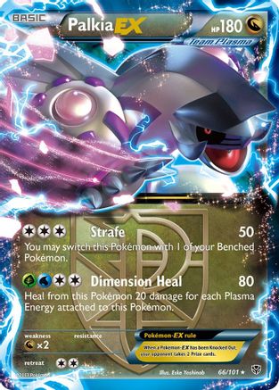 Palkia EX (Team Plasma) (/101) Holofoil [BW: Plasma Blast] Pokemon Single Pokémon