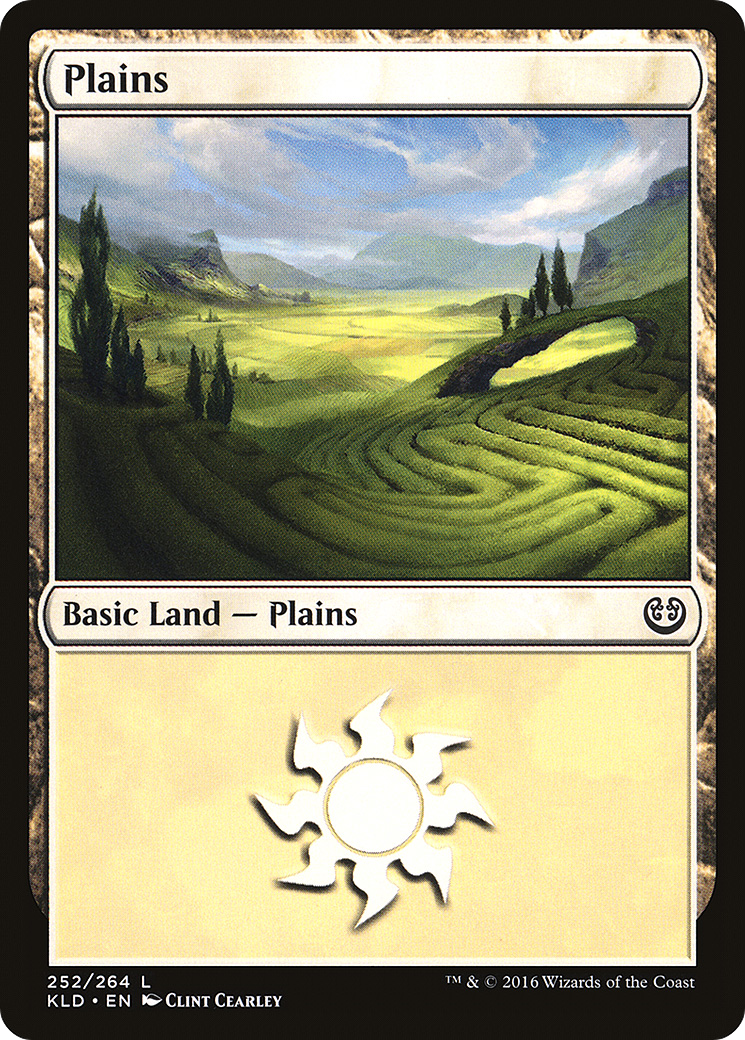 Plains (KLD-252) [Kaladesh] MTG Single Wizards of the Coast