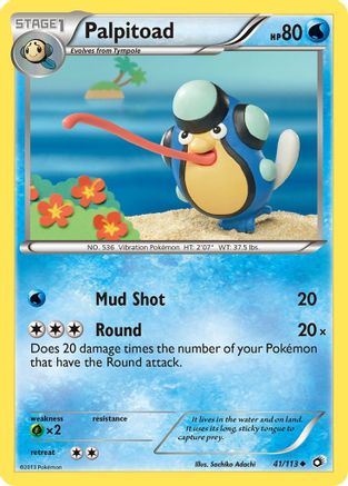 Palpitoad (/113) Reverse Holofoil [BW: Legendary Treasures] Pokemon Single Pokémon