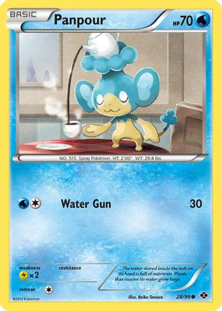 Panpour (/99) Reverse Holofoil [Next Destinies] Pokemon Single Pokémon