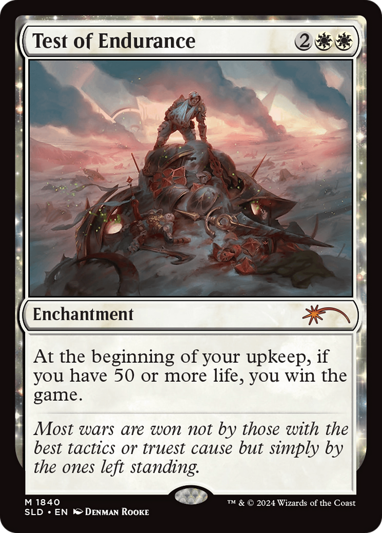 Test of Endurance (SLD-1840) [Secret Lair] Drop: MTG Single Wizards of the Coast