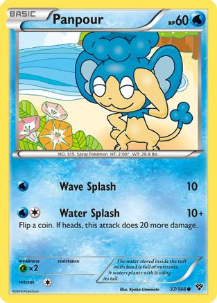Panpour (/146) Reverse Holofoil [XY: Base Set] Pokemon Single Pokémon