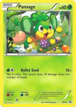 Pansage - BW14 (/101) [Promos: BW Promos] Pokemon Single Pokémon