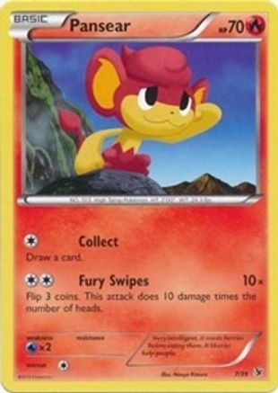 Pansear 7/39 [XY: Kalos Starter Set] Pokemon Single Pokémon