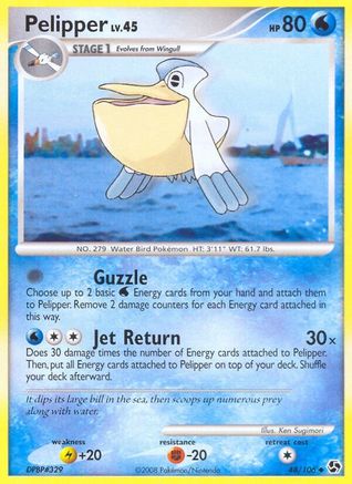 Pelipper (/106) [DP: Great Encounters] Pokemon Single Pokémon