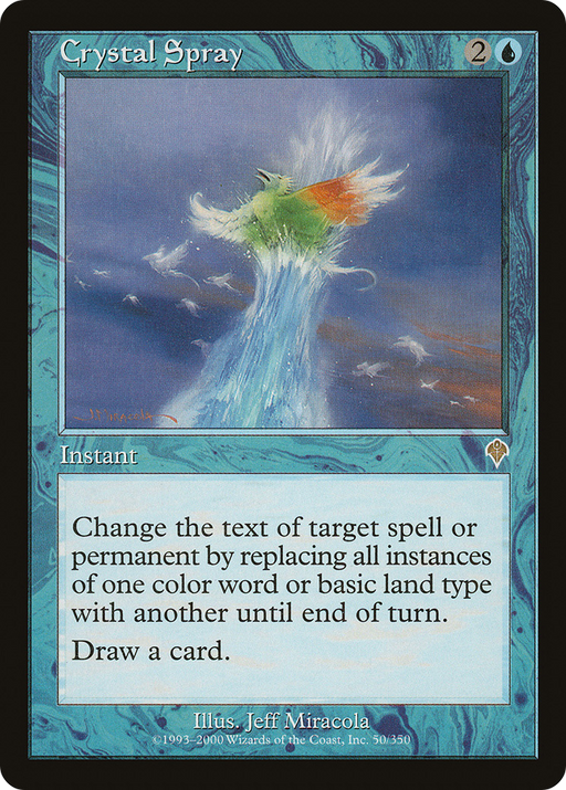 Crystal Spray (INV-050) [Invasion] MTG Single Wizards of the Coast