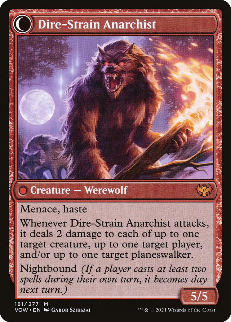 Volatile Arsonist (VOW-181) [Innistrad: Crimson Vow] MTG Single Wizards of the Coast
