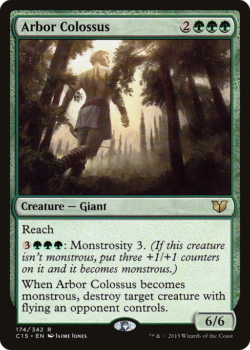 Arbor Colossus (C15-174) [Commander 2015] MTG Single Wizards of the Coast