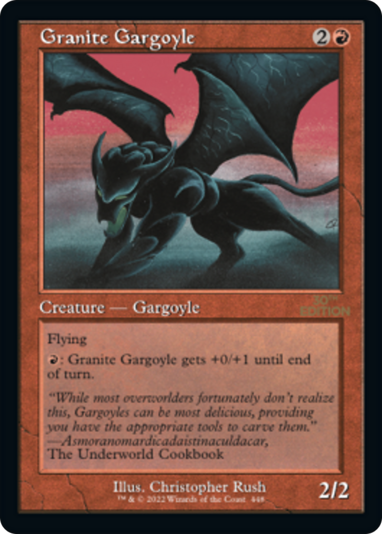 Granite Gargoyle (30A-448) [30th Anniversary Edition] MTG Single Wizards of the Coast