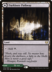 Darkbore Pathway (KHM-254) [Kaldheim] MTG Single Wizards of the Coast