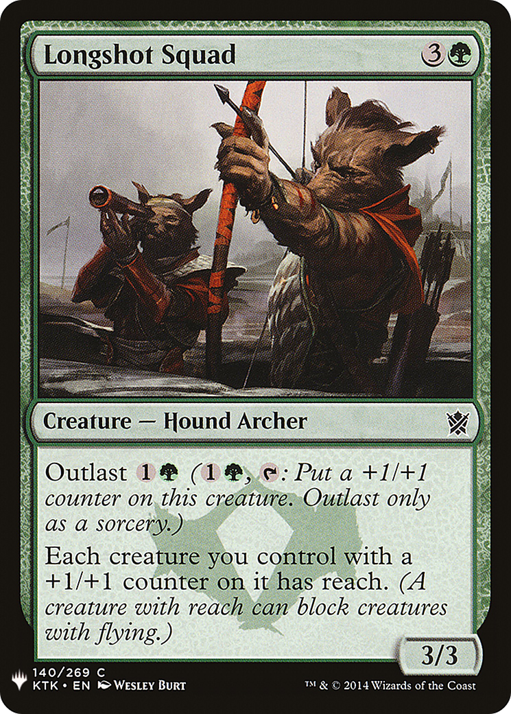Longshot Squad (LIST-KTK-140) [Mystery Booster] The List MTG Single Wizards of the Coast