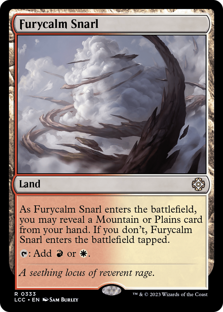 Furycalm Snarl (LCC-333) [The Lost Caverns of Ixalan Commander] MTG Single Wizards of the Coast