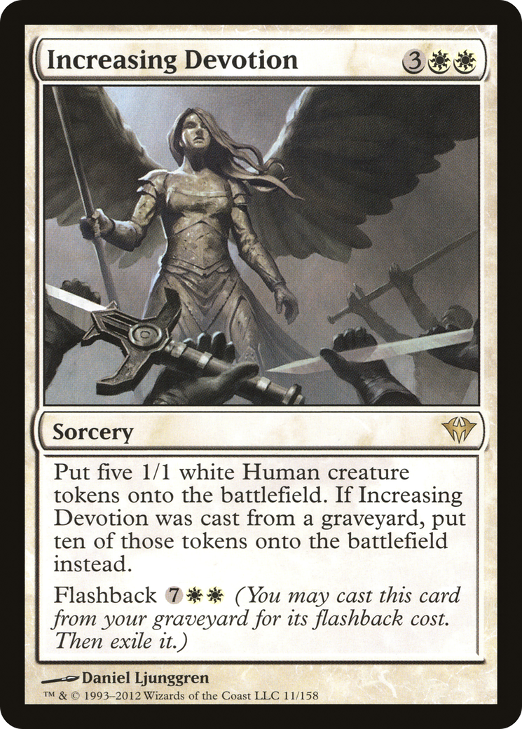 Increasing Devotion (DKA-011) [Dark Ascension] MTG Single Wizards of the Coast