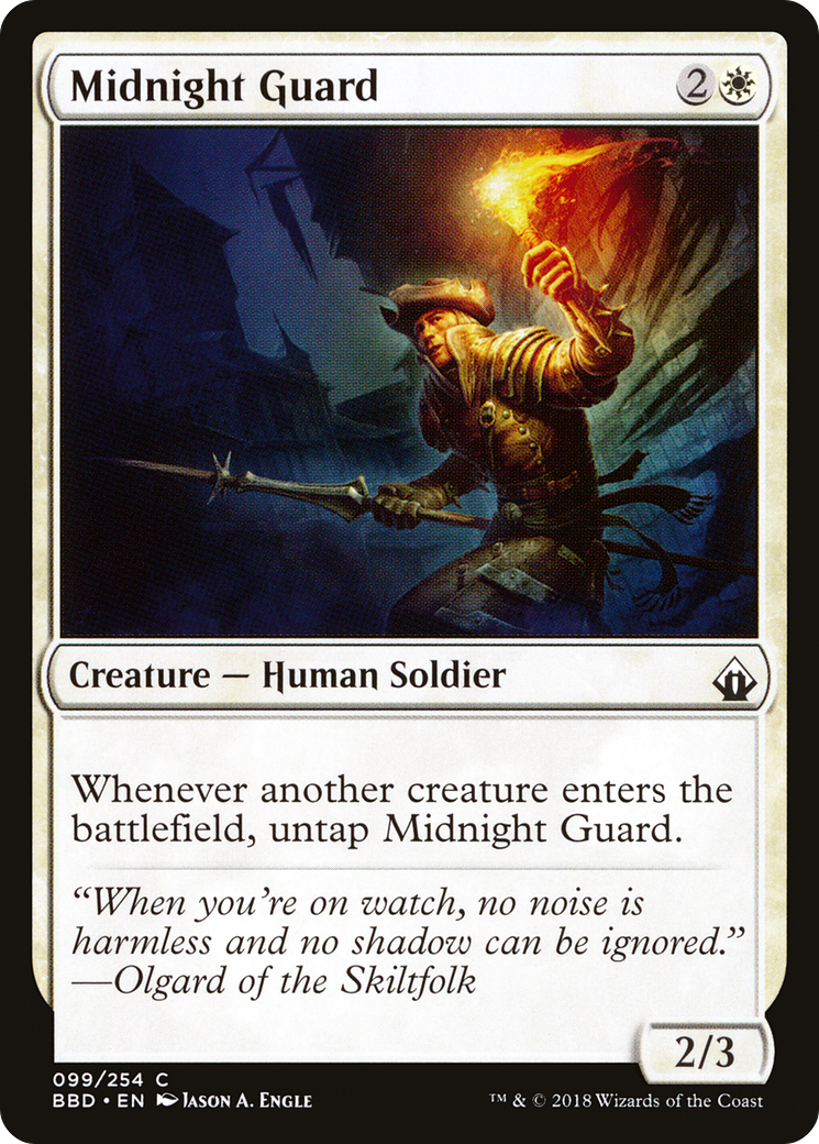 Midnight Guard (BBD-099) [Battlebond] MTG Single Wizards of the Coast
