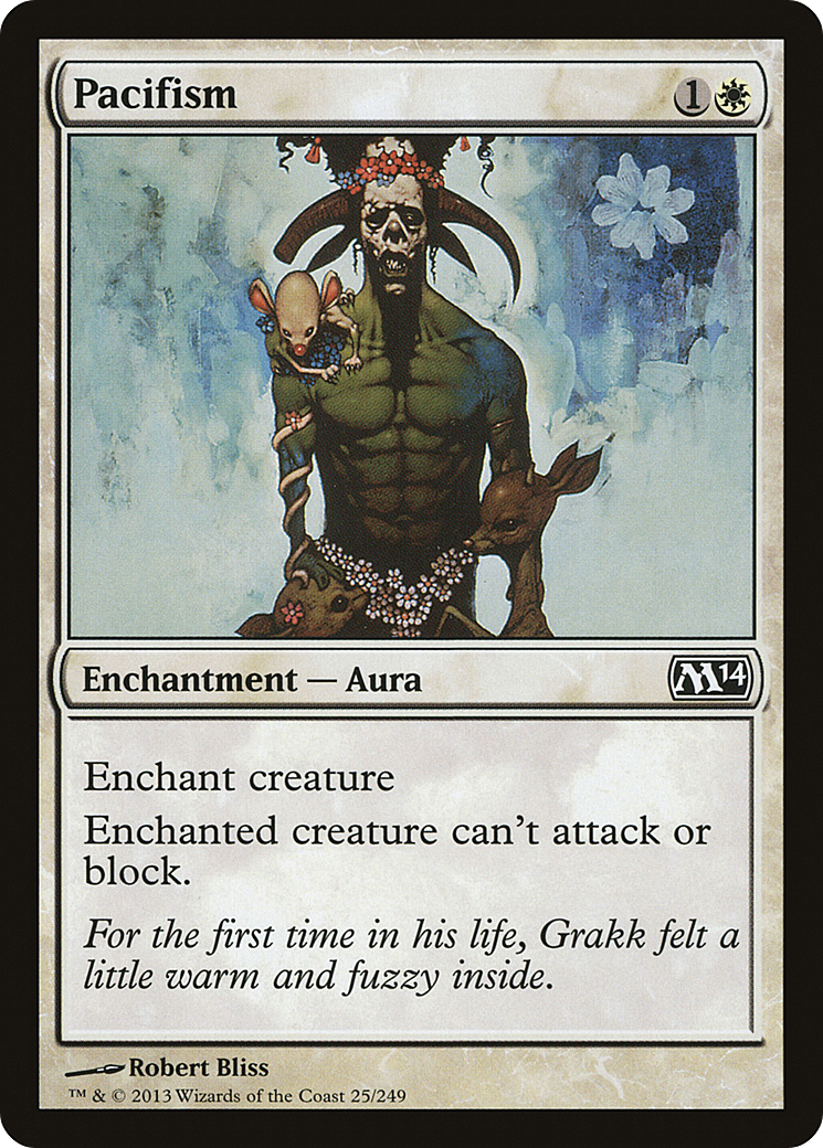 Pacifism (M14-025) [Magic 2014] Foil MTG Single Wizards of the Coast