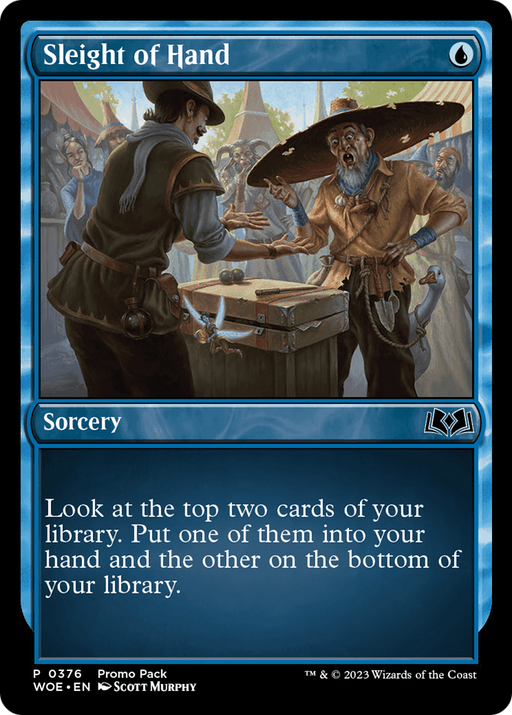 Sleight of Hand (PPWOE-376) [Wilds of Eldraine] Foil MTG Single Wizards of the Coast