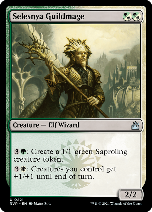 Selesnya Guildmage (RVR-221) [Ravnica Remastered] Foil MTG Single Wizards of the Coast