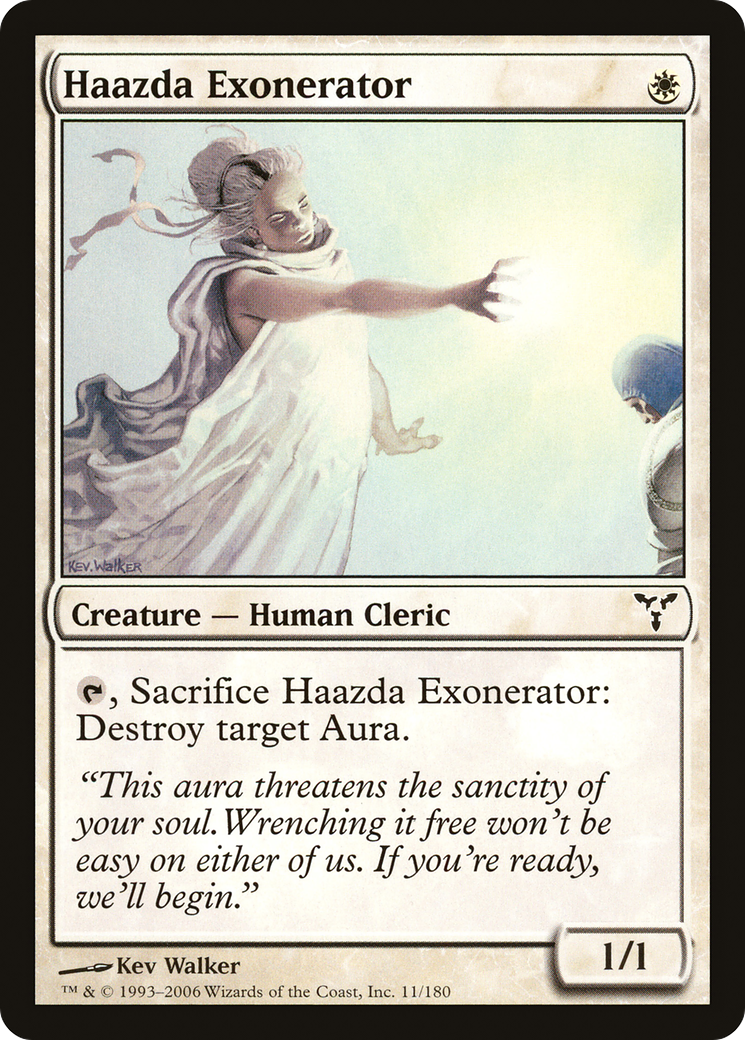 Haazda Exonerator (DIS-011) [Dissension] Foil MTG Single Wizards of the Coast