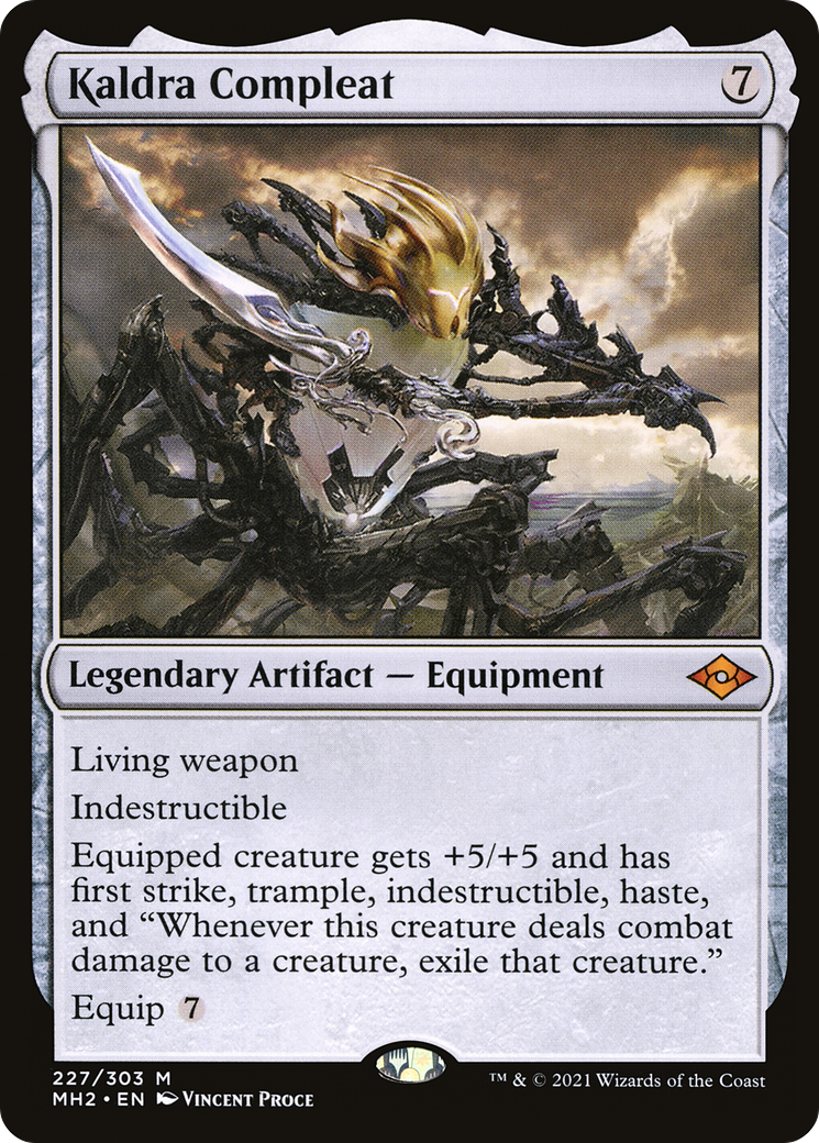 Kaldra Compleat (MH2-227) [Modern Horizons 2] Foil MTG Single Modern Horizons 2