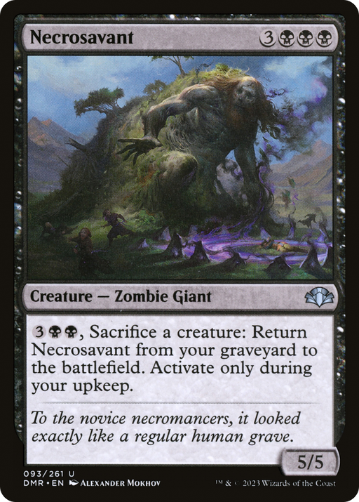 Necrosavant (DMR-093) [Dominaria Remastered] MTG Single Wizards of the Coast