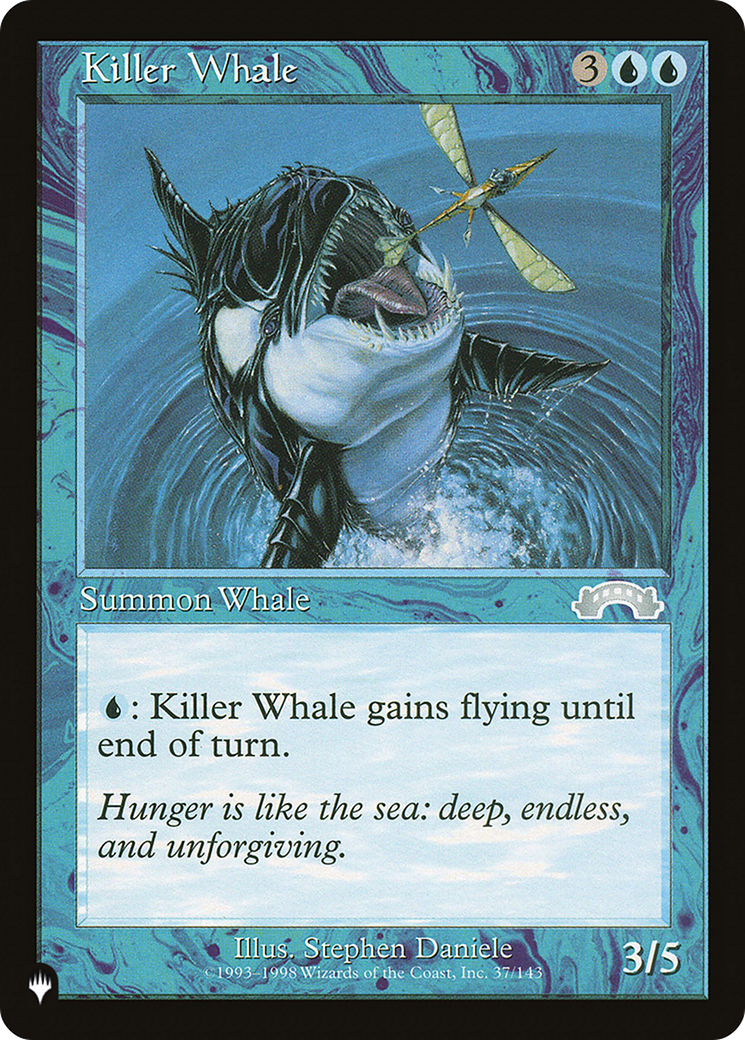 Killer Whale (LIST-EXO-37) [Mystery Booster] The List MTG Single Wizards of the Coast