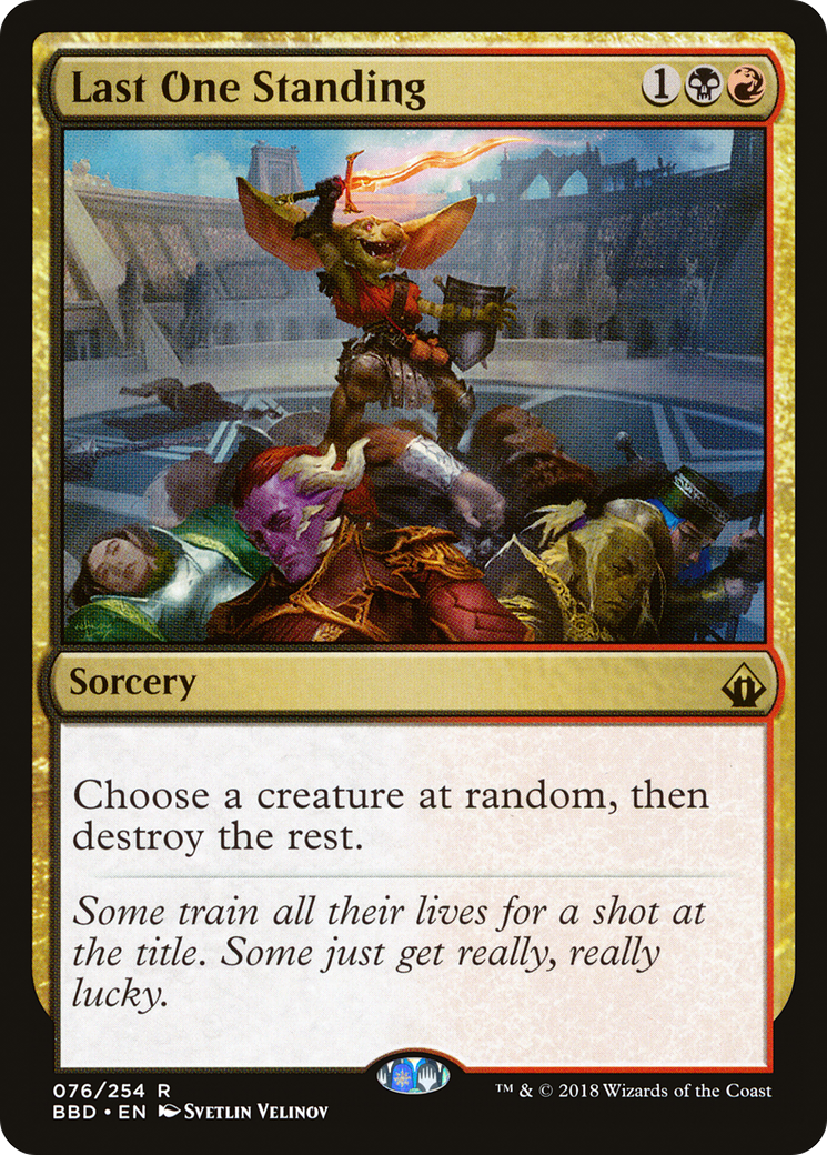 Last One Standing (BBD-076) [Battlebond] MTG Single Wizards of the Coast
