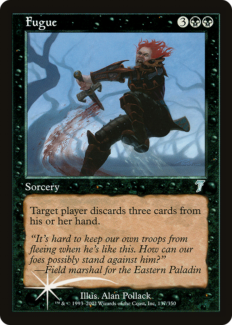 Fugue (7ED-137) [7th Edition] Foil MTG Single Wizards of the Coast